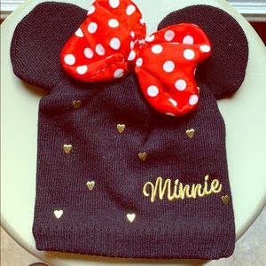 Minnie Mouse toddler beanie